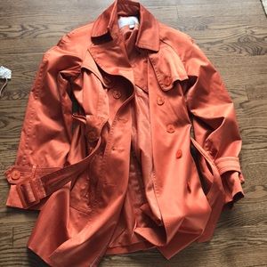 Jessica Simpson trench coat